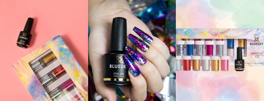 Nail Art: Foil gel