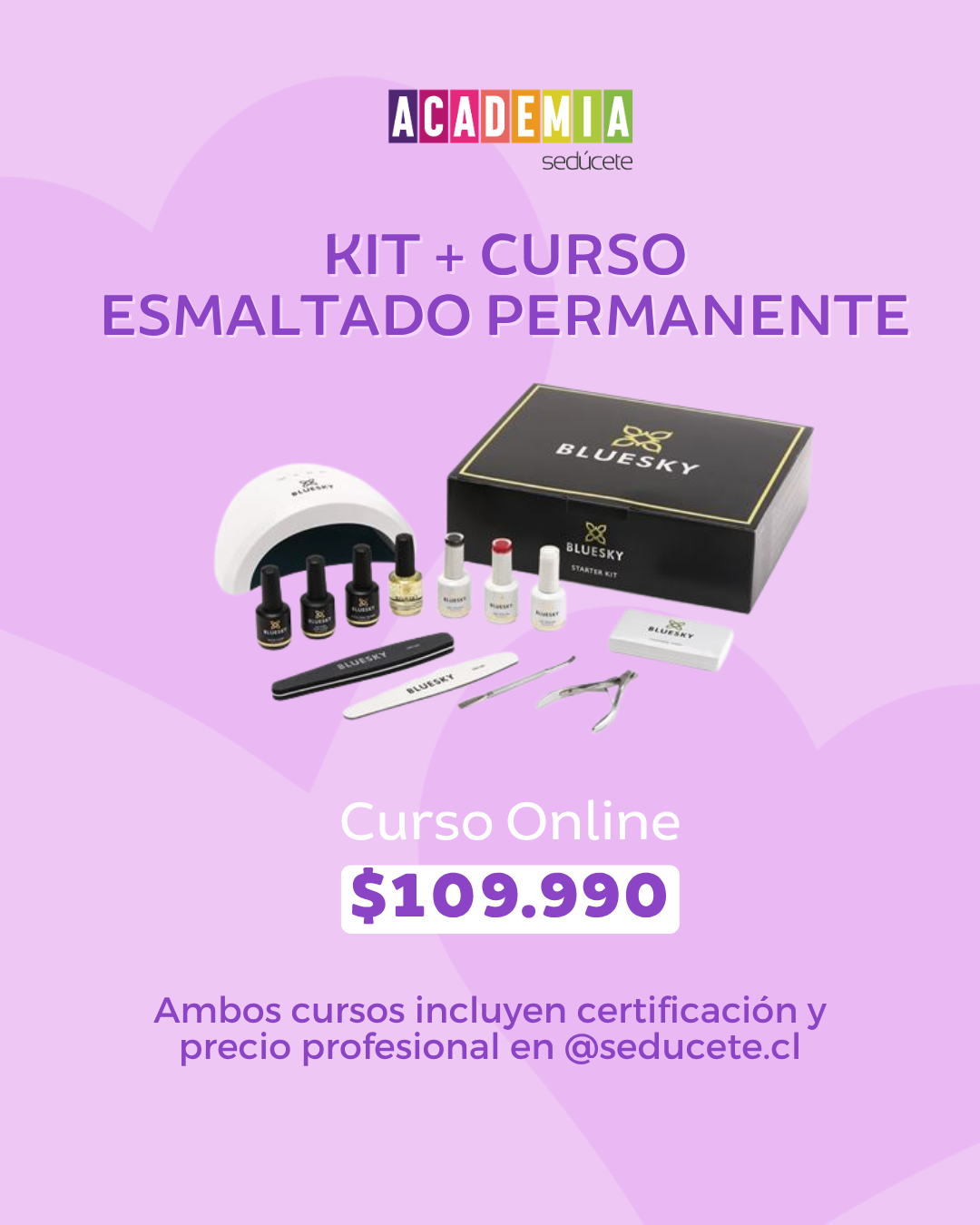 Starter Kit + Curso Online Esmaltado Permanente