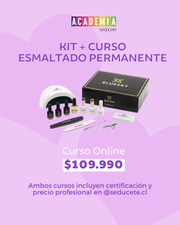 Starter Kit + Curso Online Esmaltado Permanente