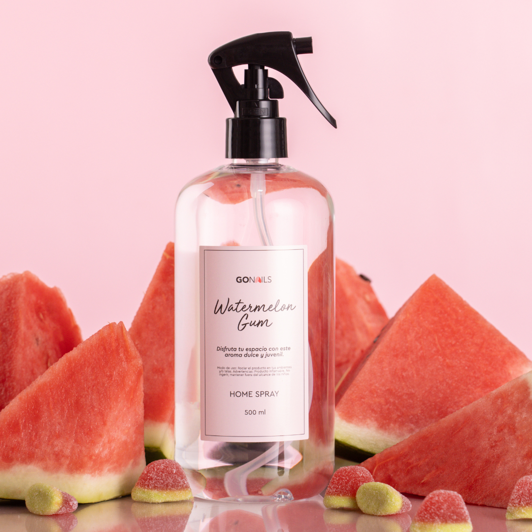 Home Spray Chicle de Sandía Go Nails – Ambientador en Spray para el Hogar