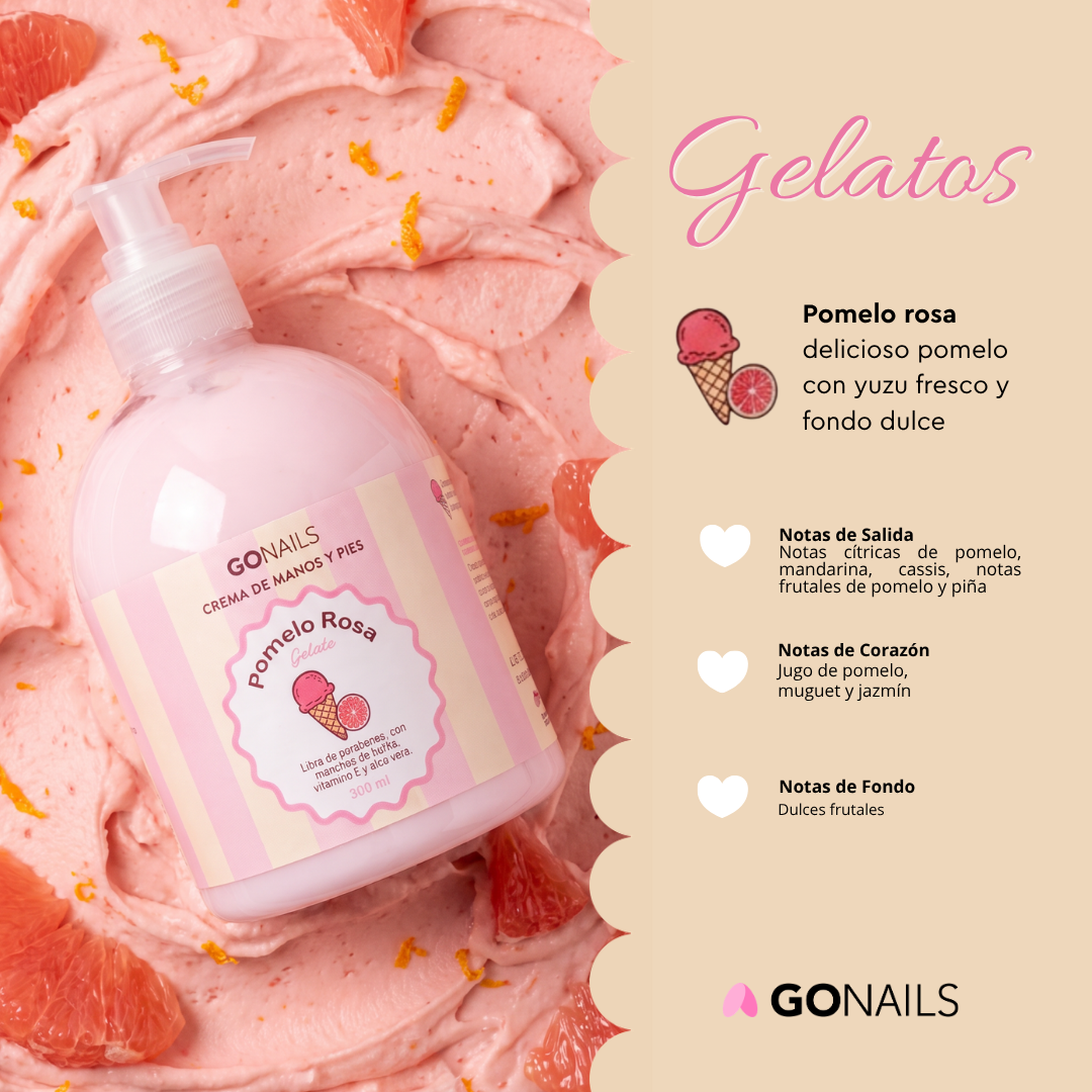 Crema de Manos y Pies 500 ml - Pomelo Rosa