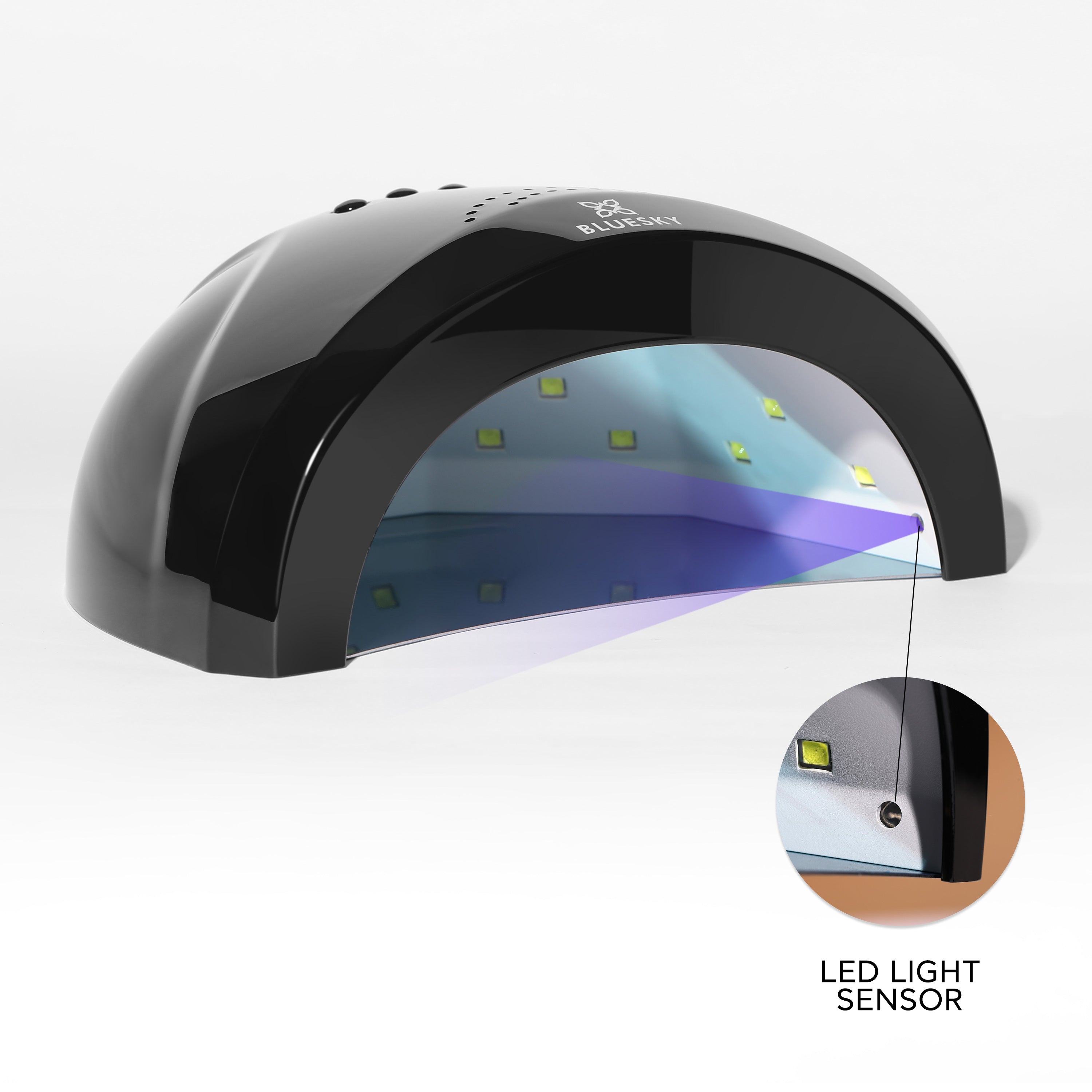 Bluesky Lampara versión negra uv/led 48