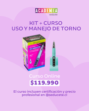 Curso Online Uso y Manejo de Torno + Torno Artistic