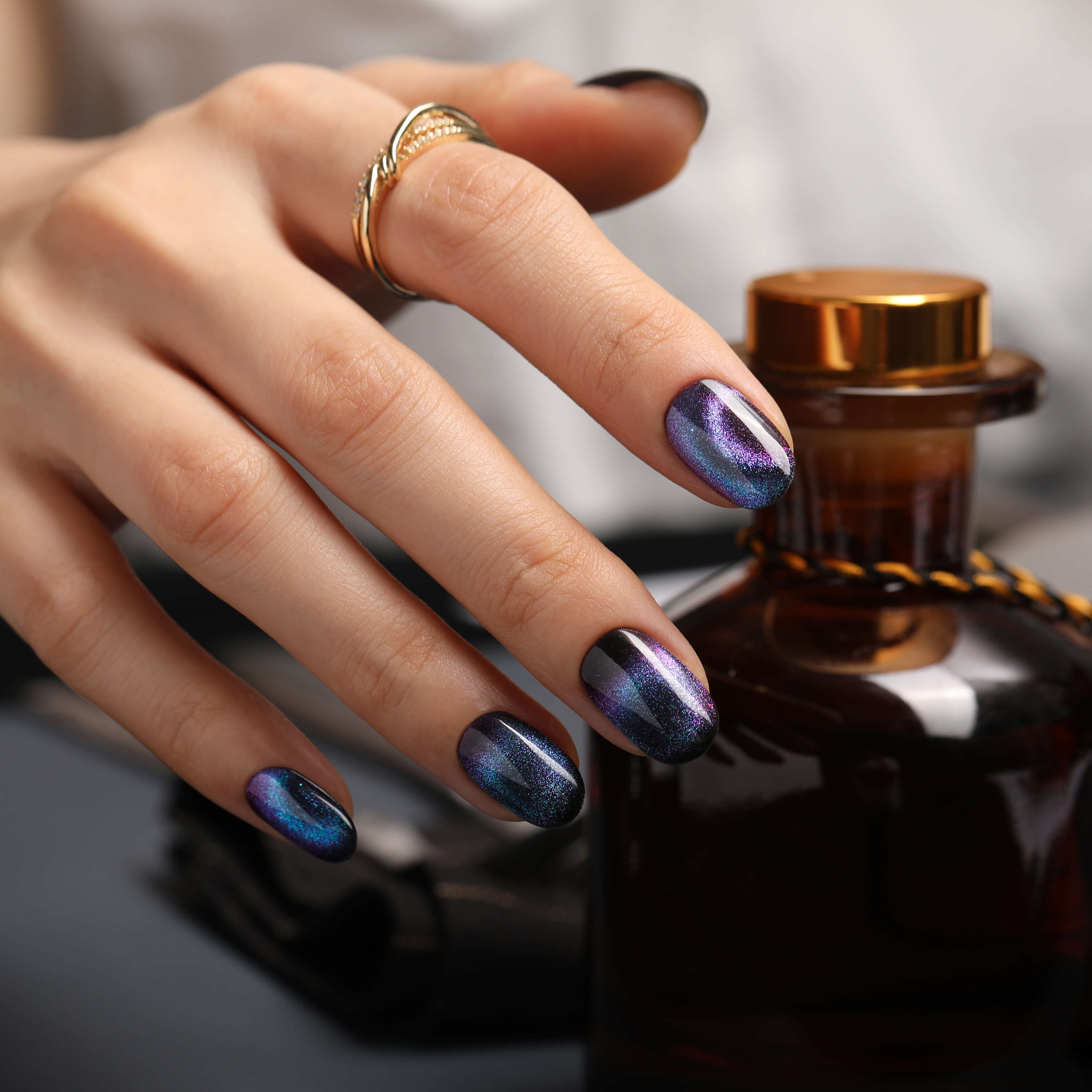 Esmalte Gel - 5DCE01P Ojo de Gato