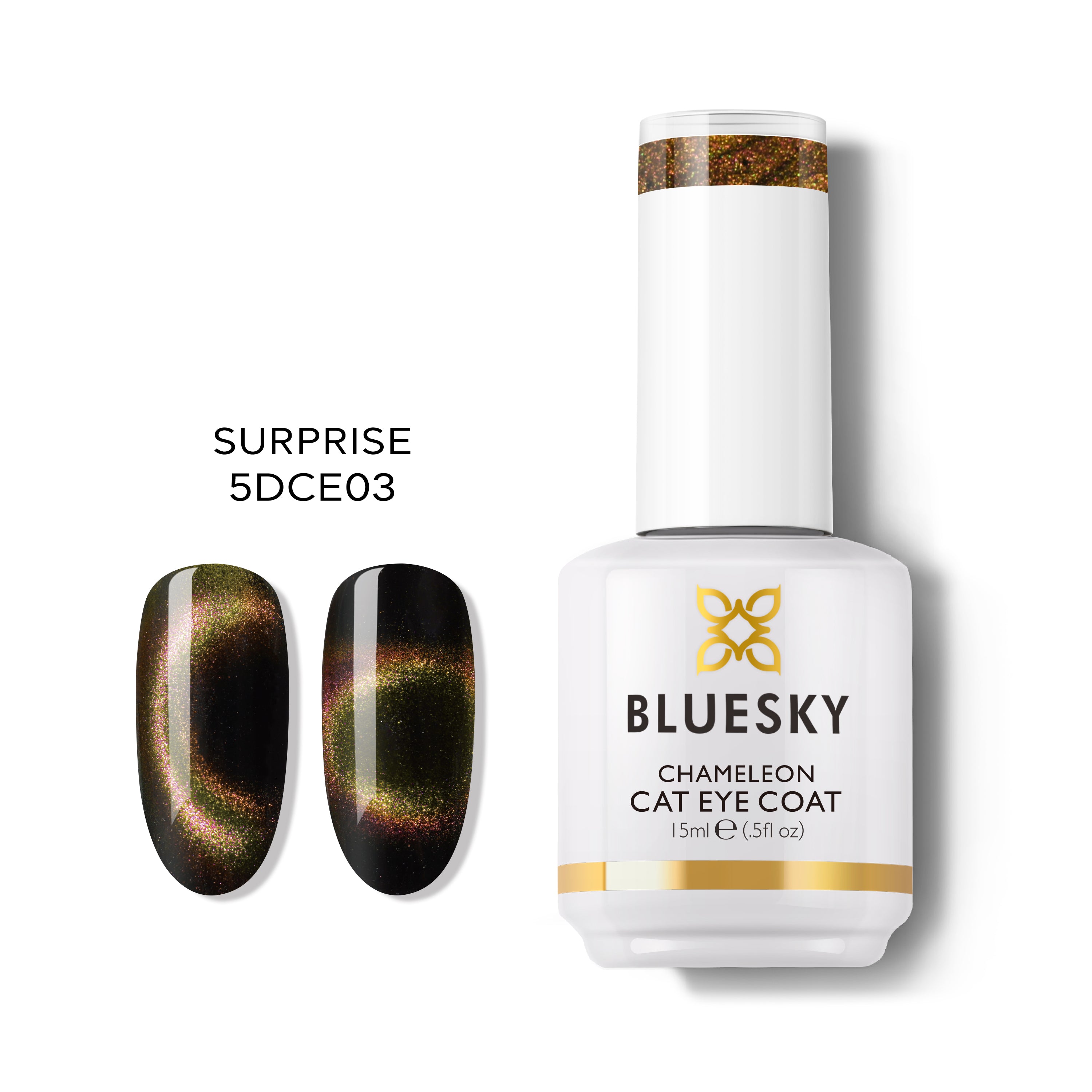 Esmalte Gel - 5DCE03P Ojo de Gato