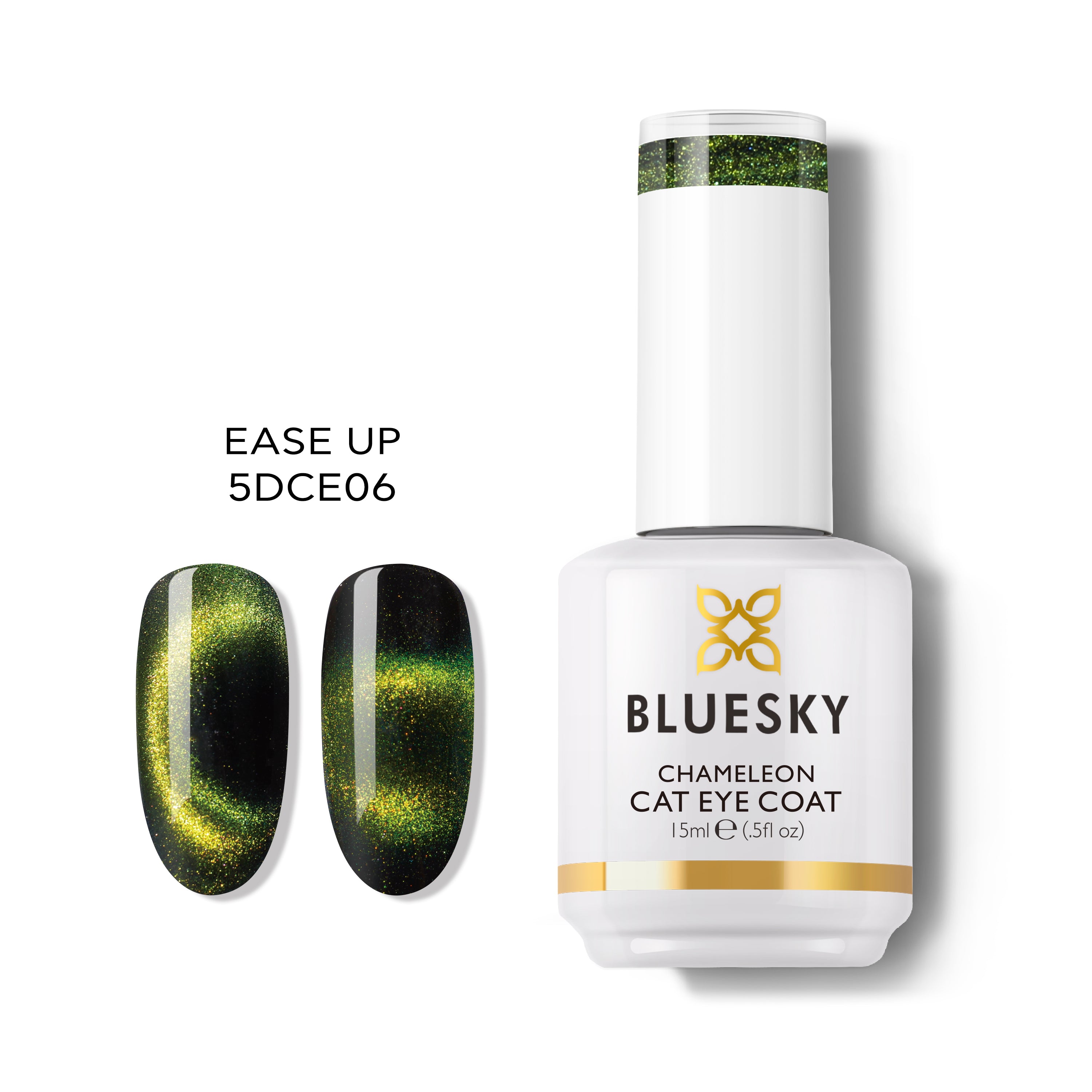 Esmalte Gel - 5DCE06P Ojo de Gato