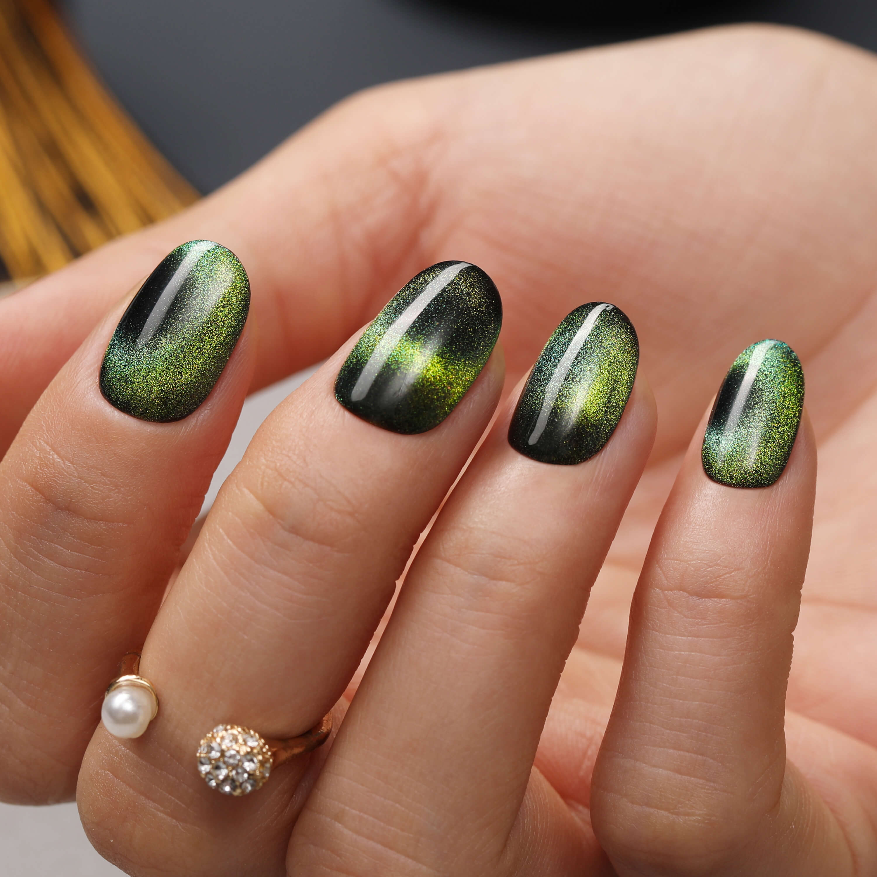 Esmalte Gel - 5DCE06P Ojo de Gato