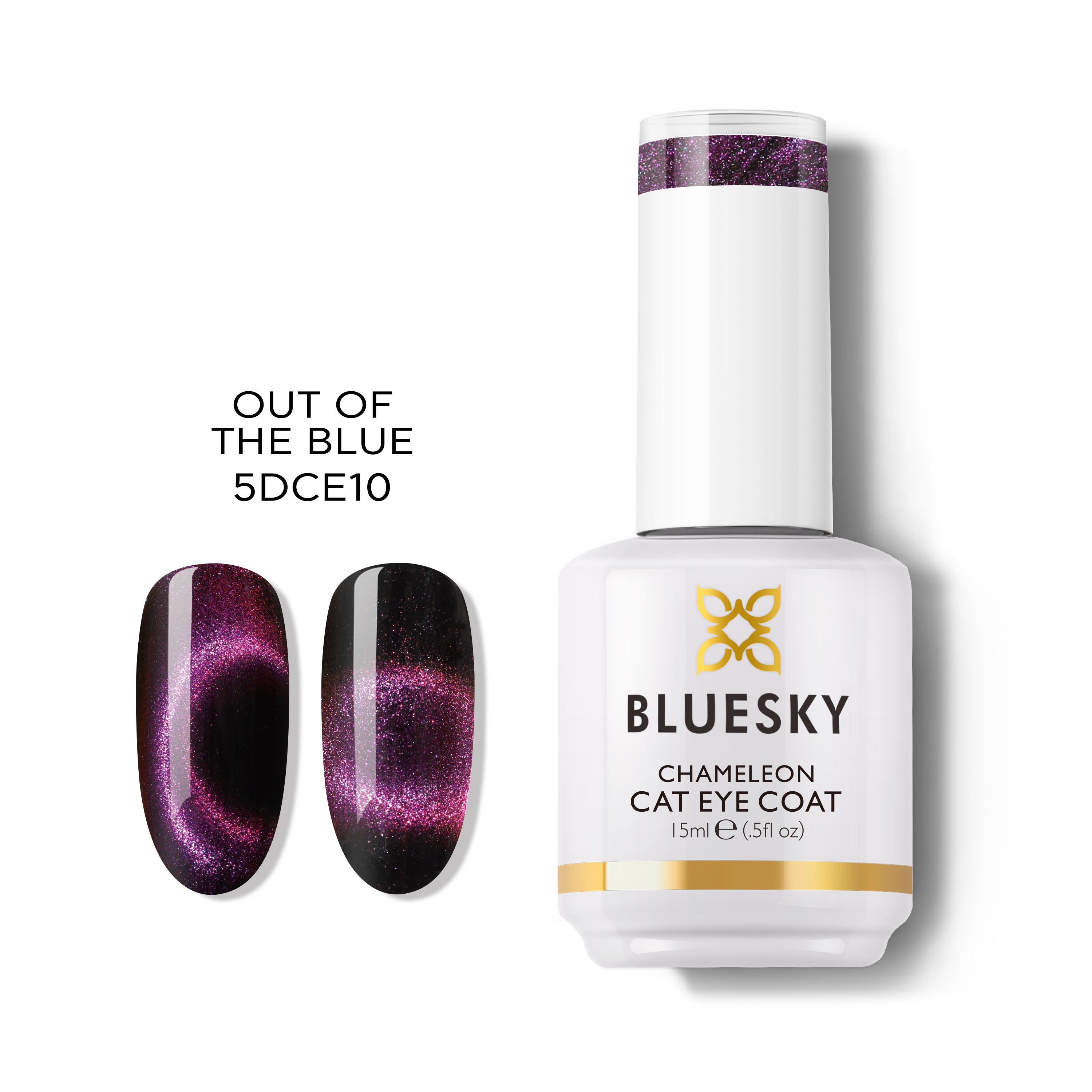 Esmalte Gel - 5DCE10P Ojo de Gato