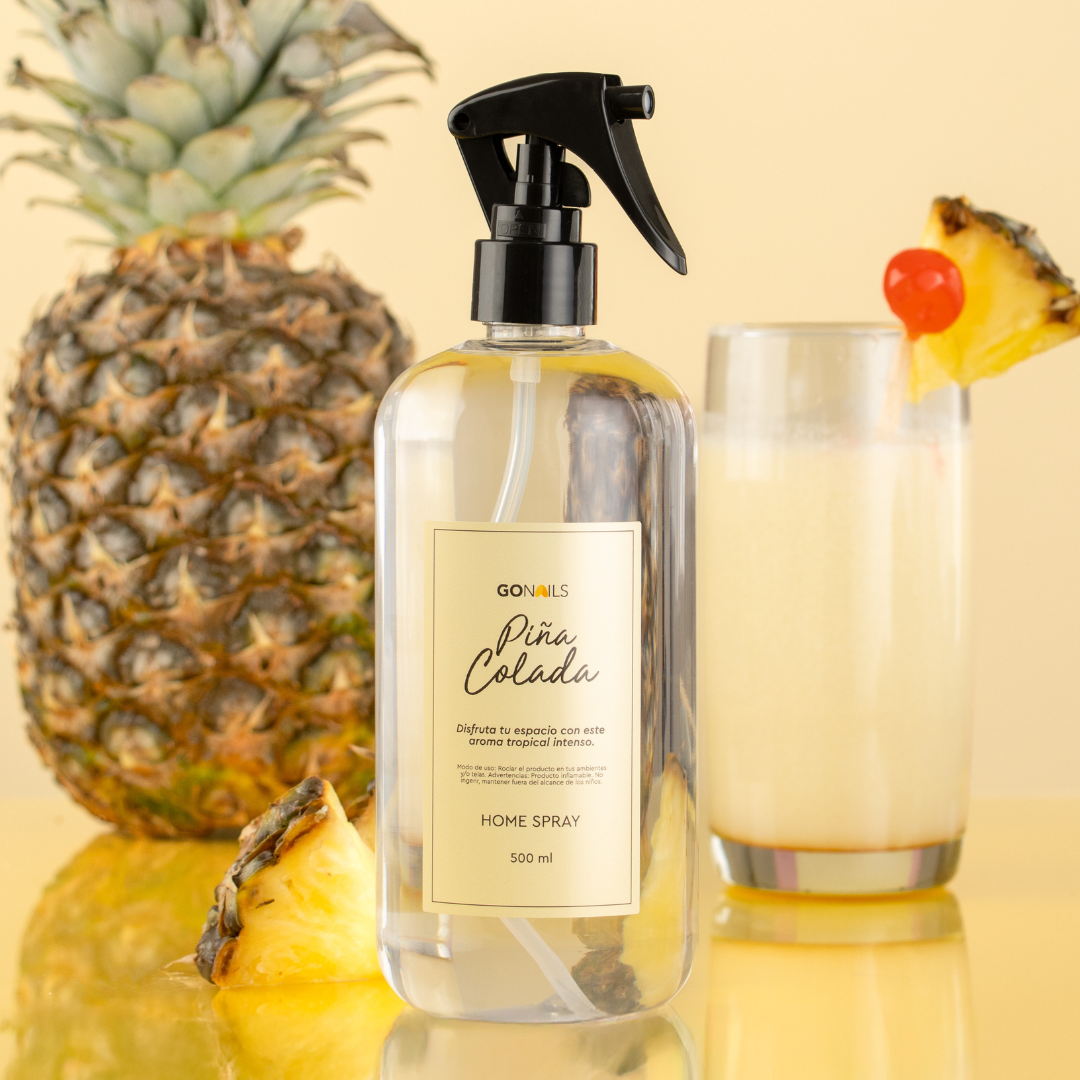 Home Spray - Piña Colada Go Nails – Ambientador en Spray para el Hogar
