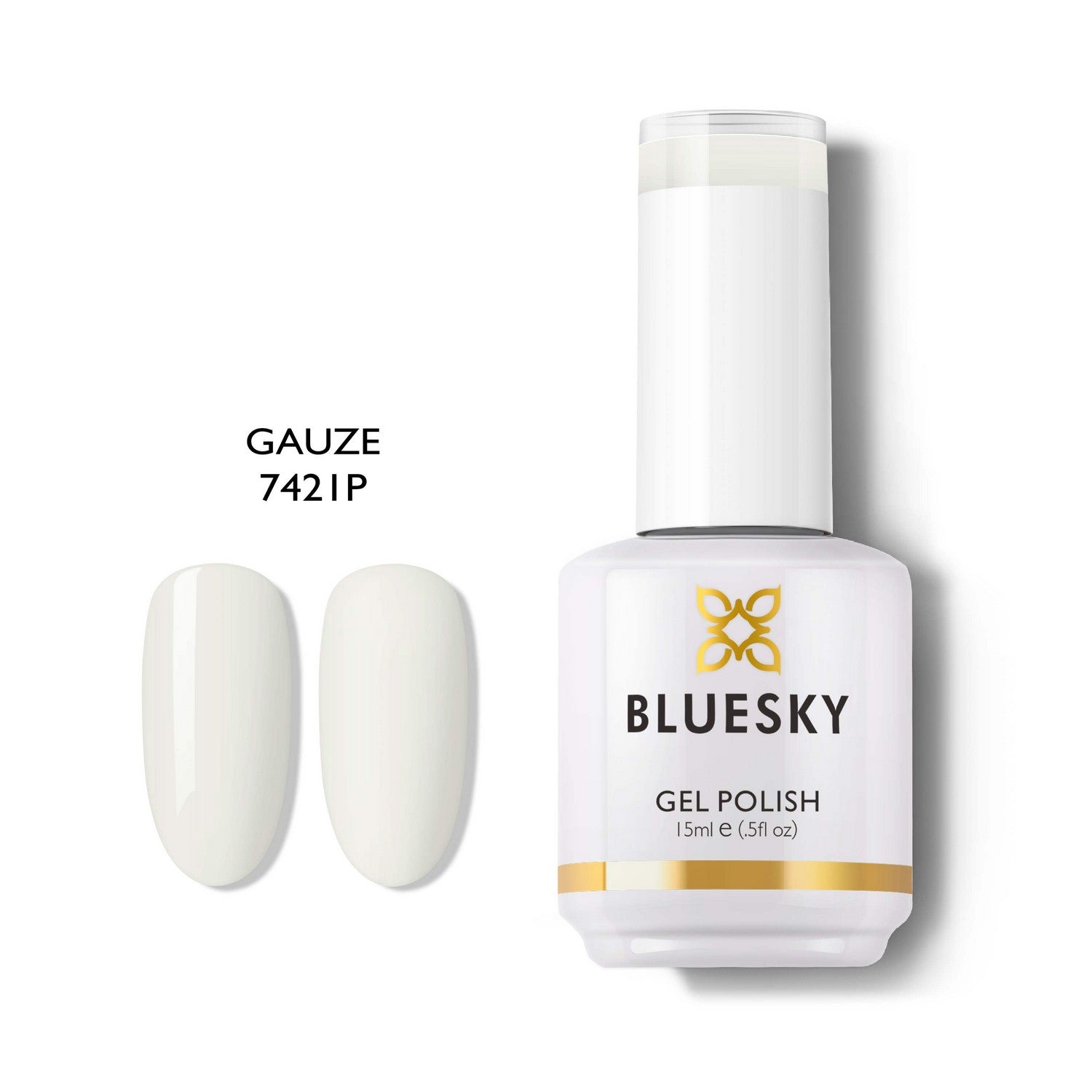 Esmalte Gel 7421 Blanco Hueso (Base Francesa)