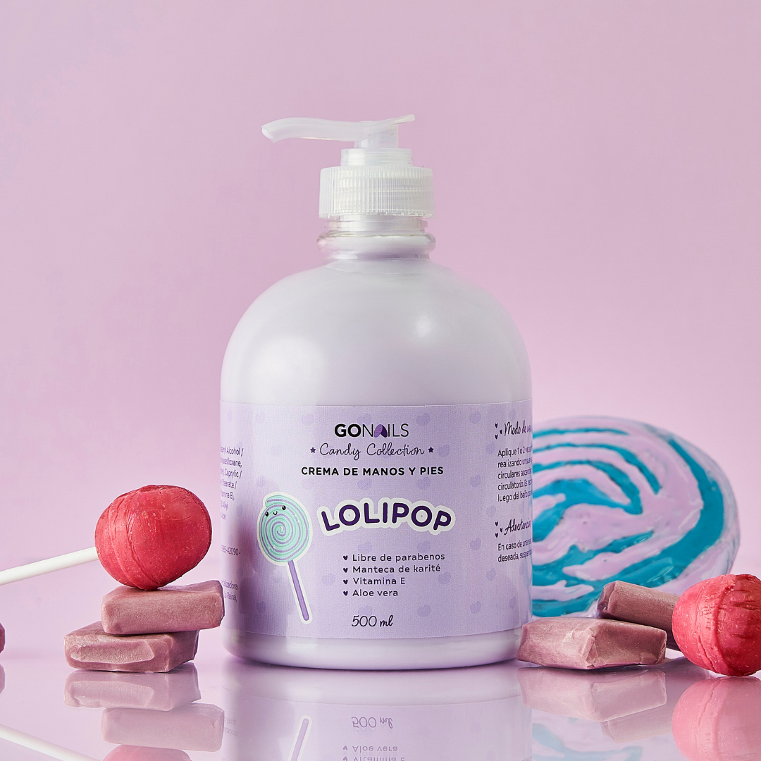 Crema de manos y pies 500 ml - Lollipop