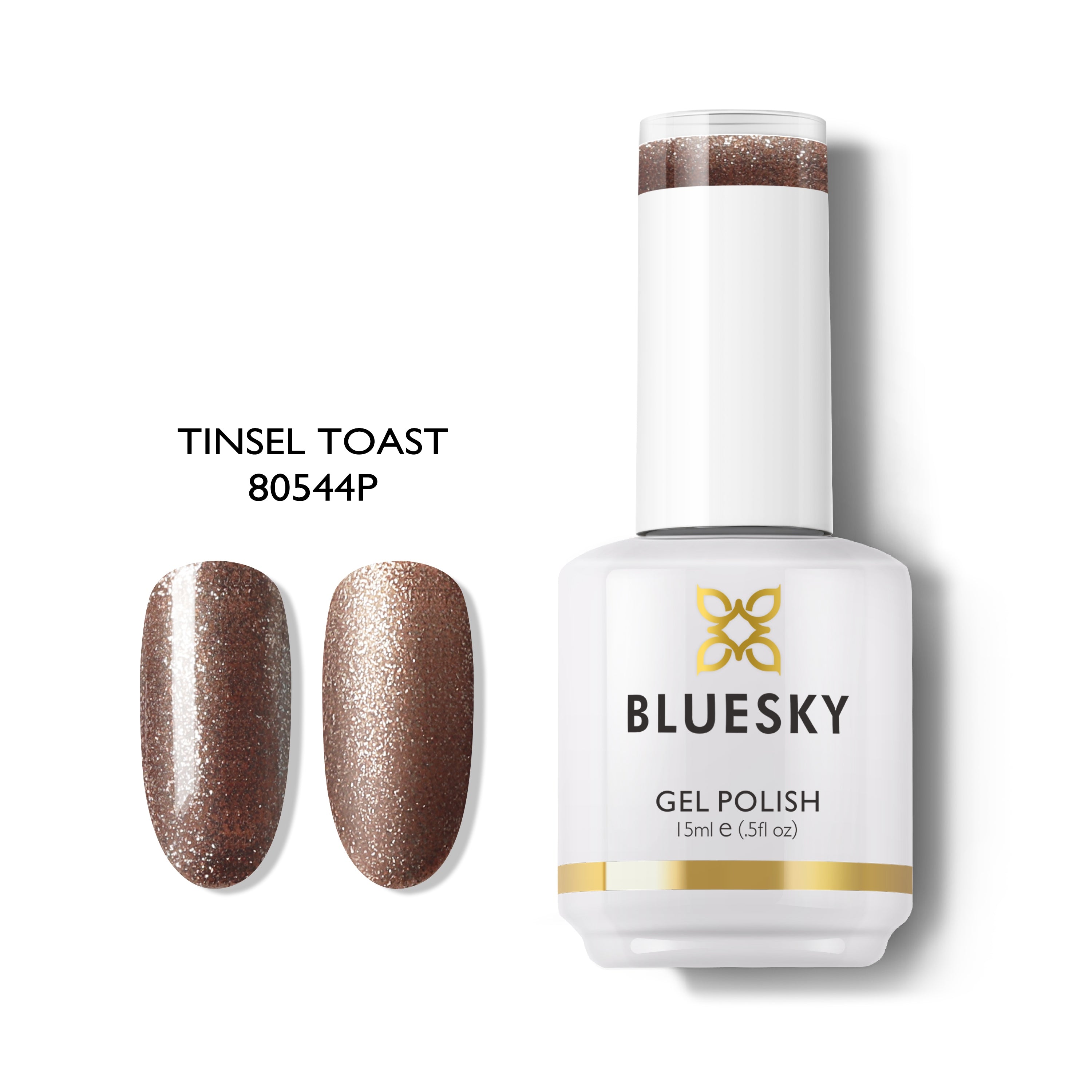 Esmalte Gel 80544 Cobre - glitter
