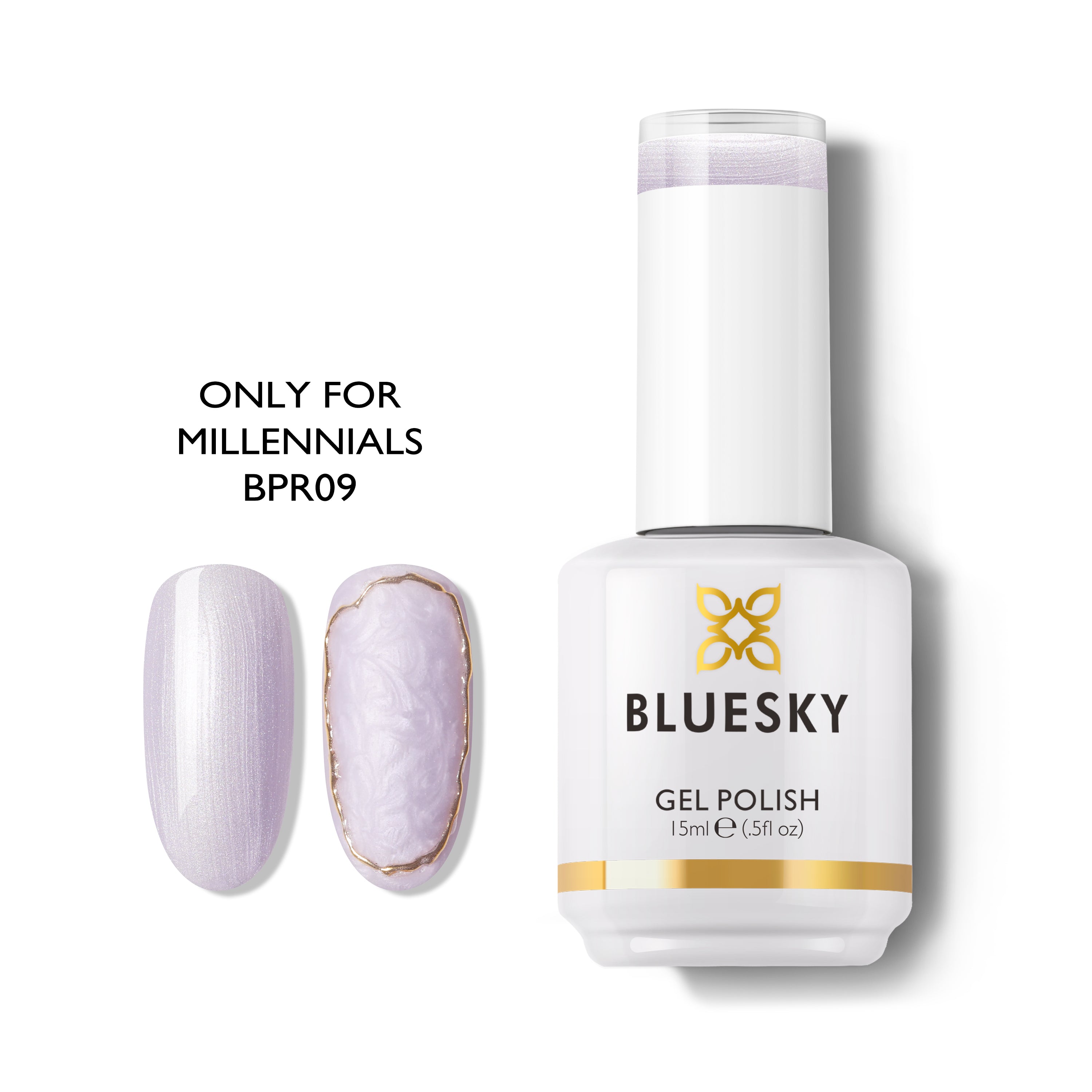 Esmalte Gel Colección Pearl Revolution Perlados 15 ml