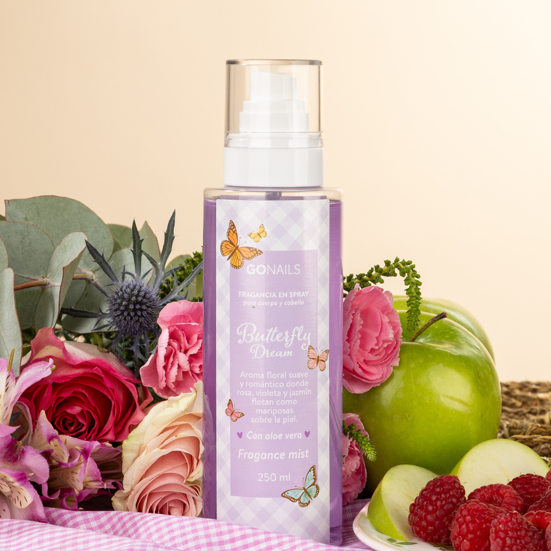 Fragancia Corporal - Butterfly Dream Go Nails – Body Mist Perfumado