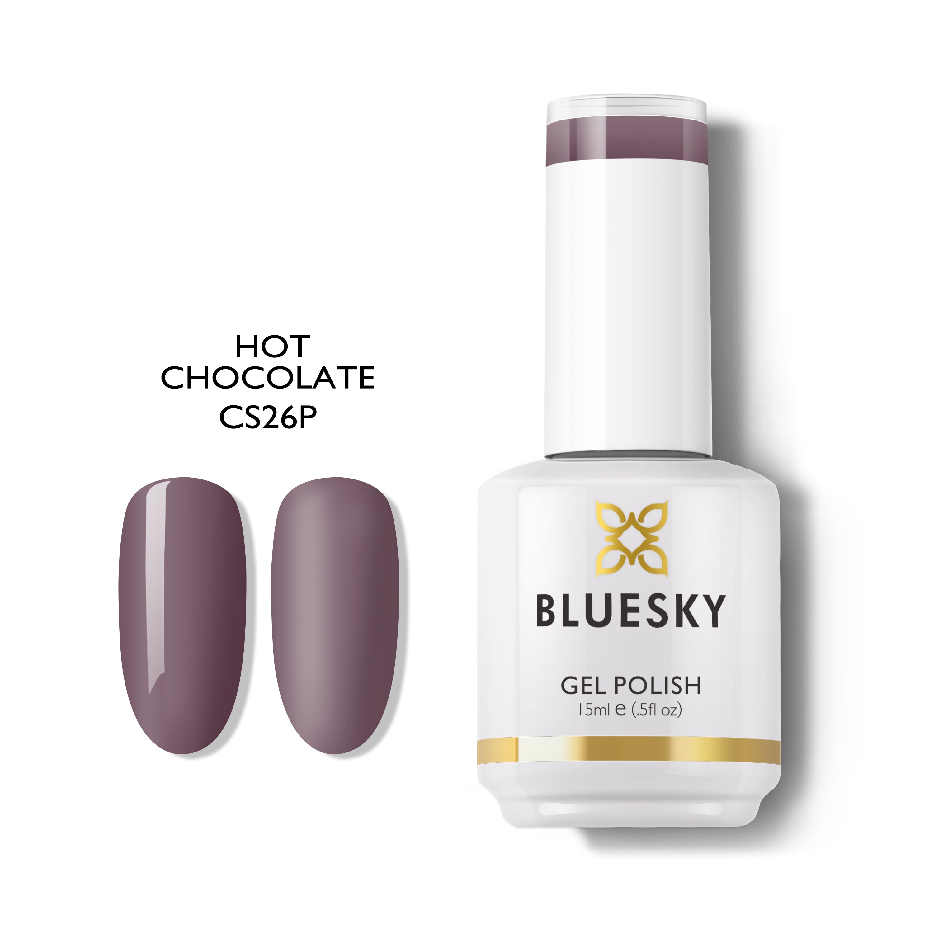 Esmalte Gel CS26 Nude cafe - moradoso