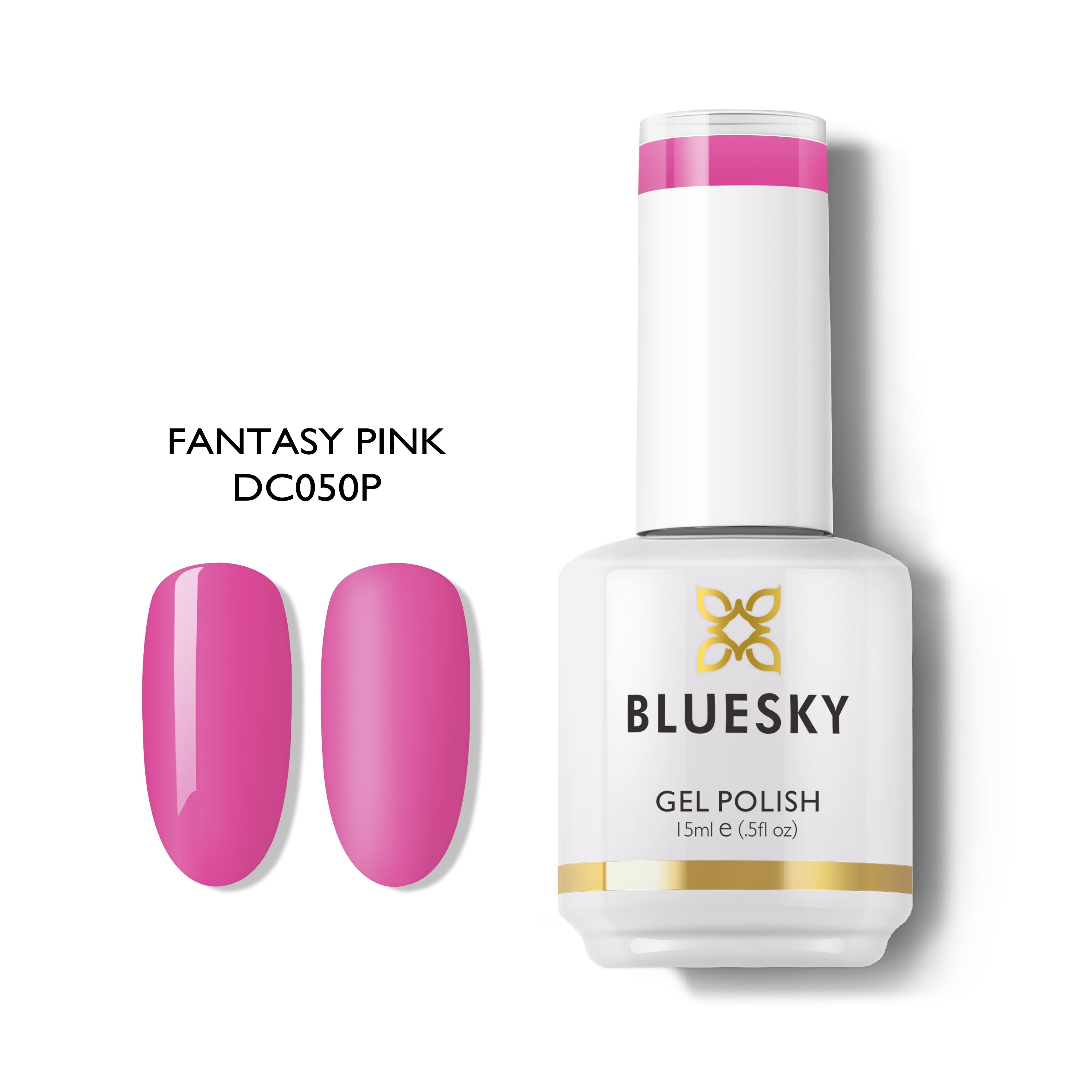 Esmalte Gel DC50 Neon Pastel Rosado fuerte