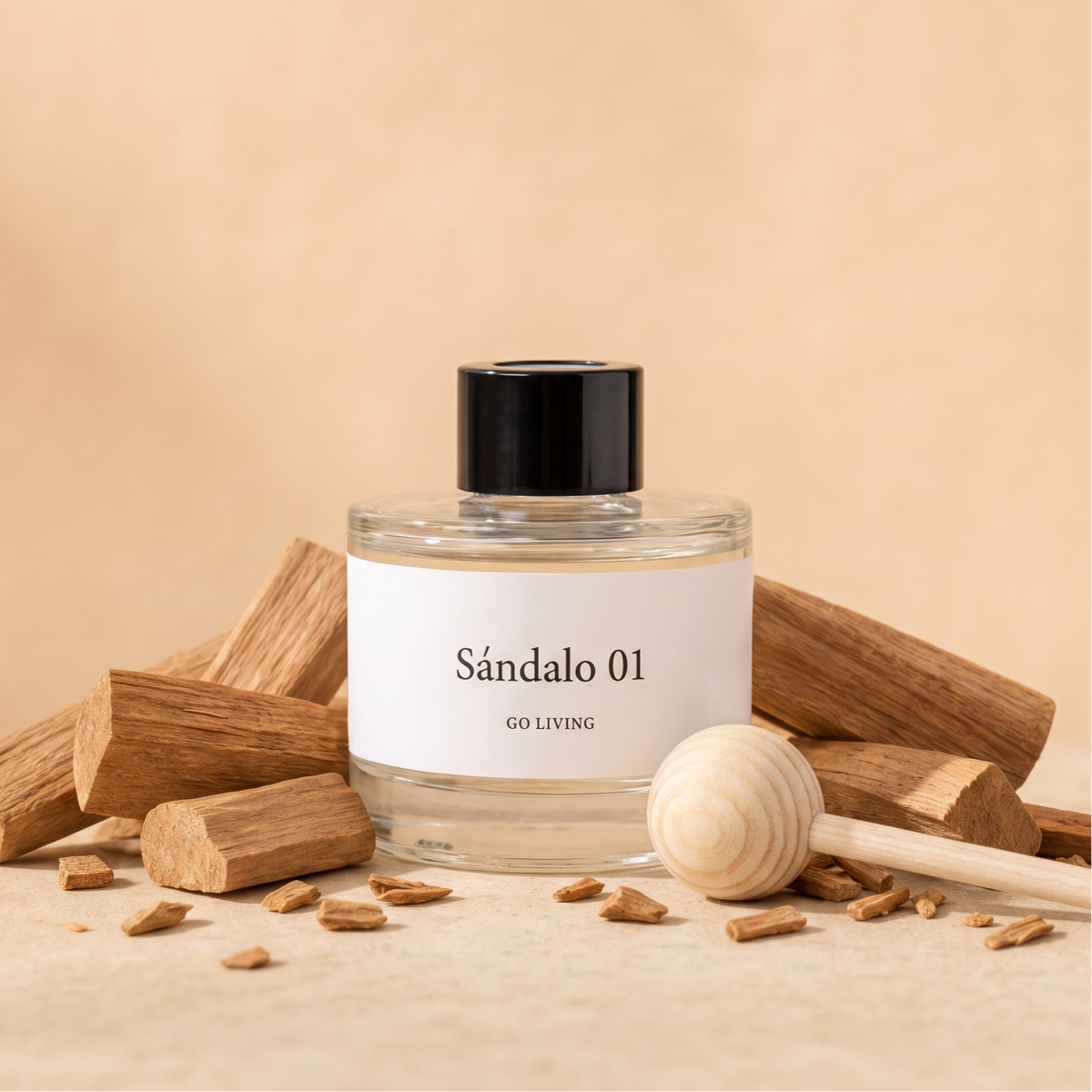 Difusor de Aroma para Auto 90 ml - Sándalo 01