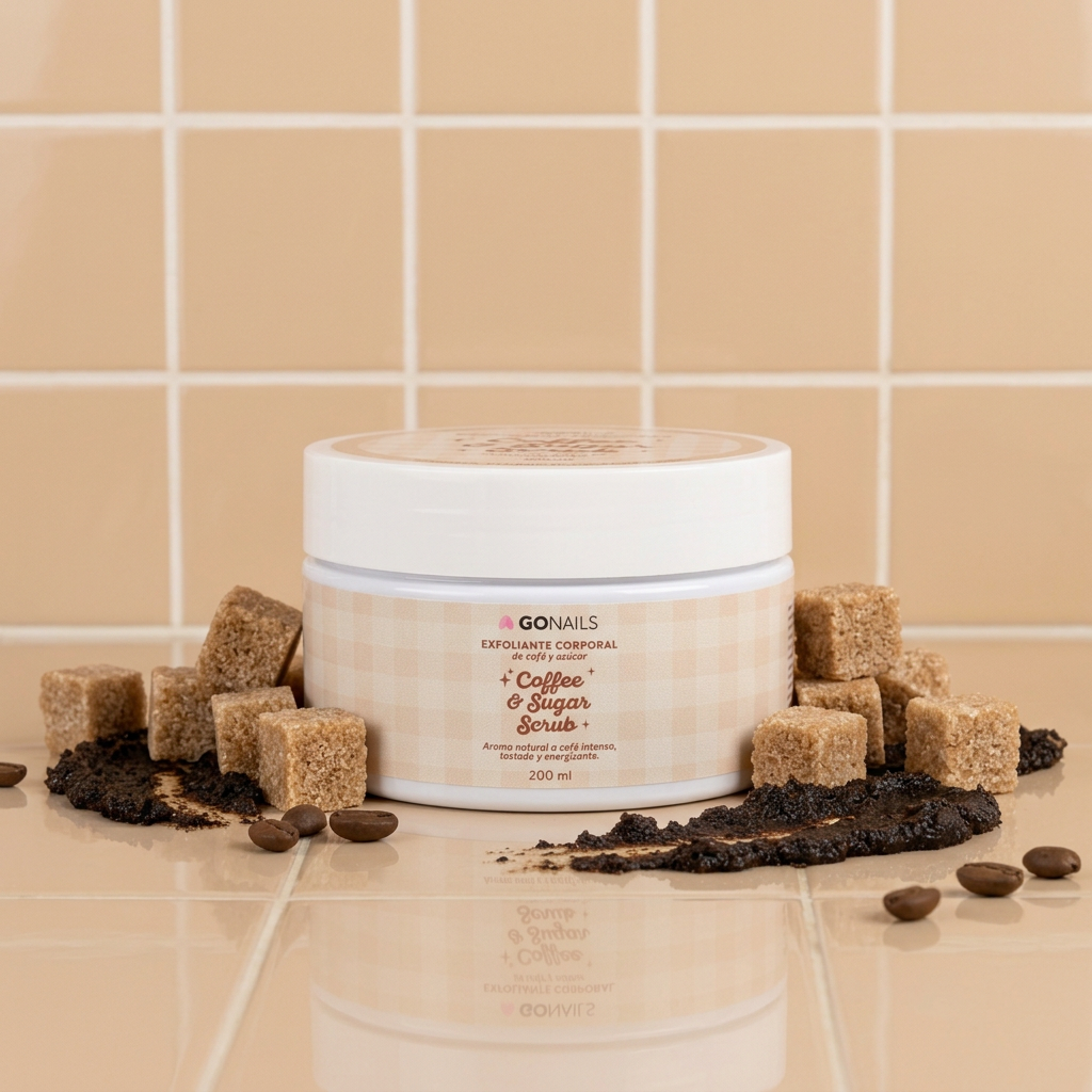Exfoliante Corporal de Café y Azúcar - Go Nails