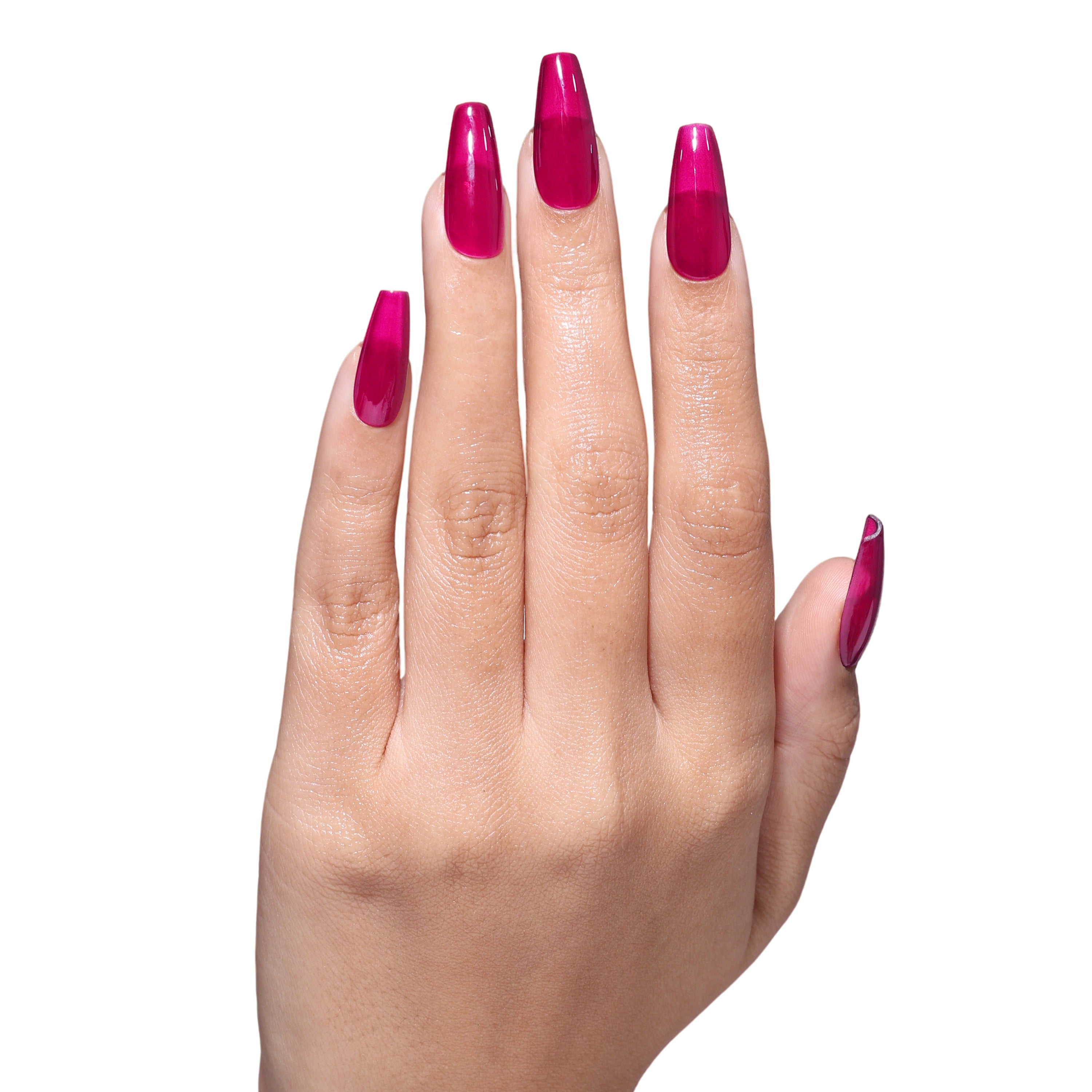 Esmalte Gel GLAZE 05 - Rojo claro traslucido (efecto Jelly)