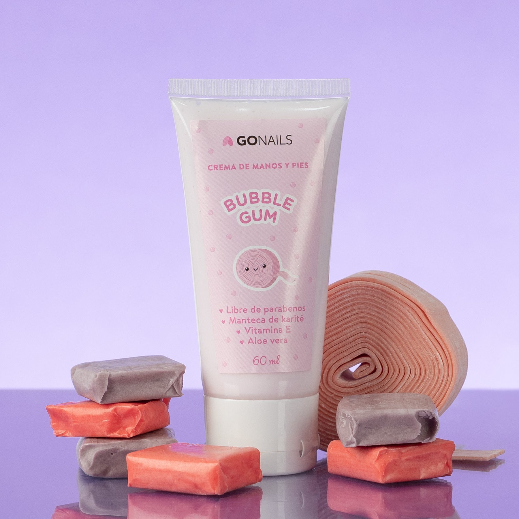 Crema de Manos y Pies 60 ml - Bubble Gum