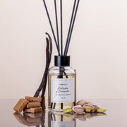 Difusor de Aroma - Pistacho y Caramelo 110 ml Go Nails – Difusor de Varillas Aromático para el Hogar