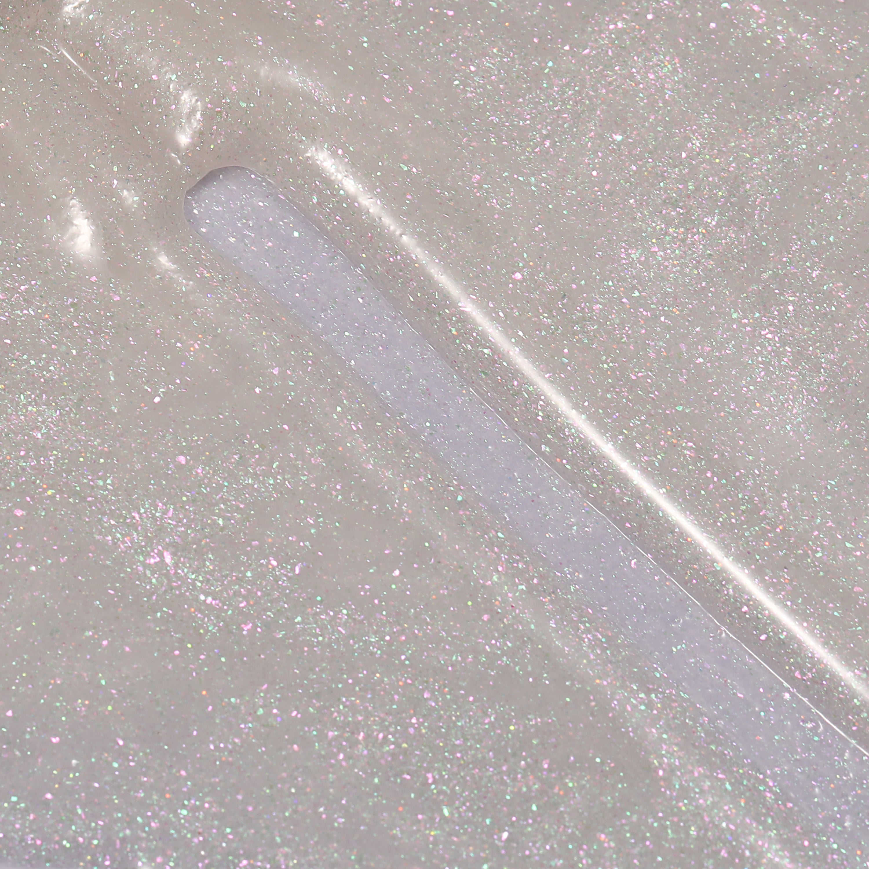 Esmalte Gel Top Coat Sin capa de inhibición GTC03 con microglitter