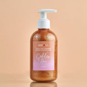 Crema Gel Shimmer - Hidratante Corporal con Brillos Golden Hour 250 ml Go Nails