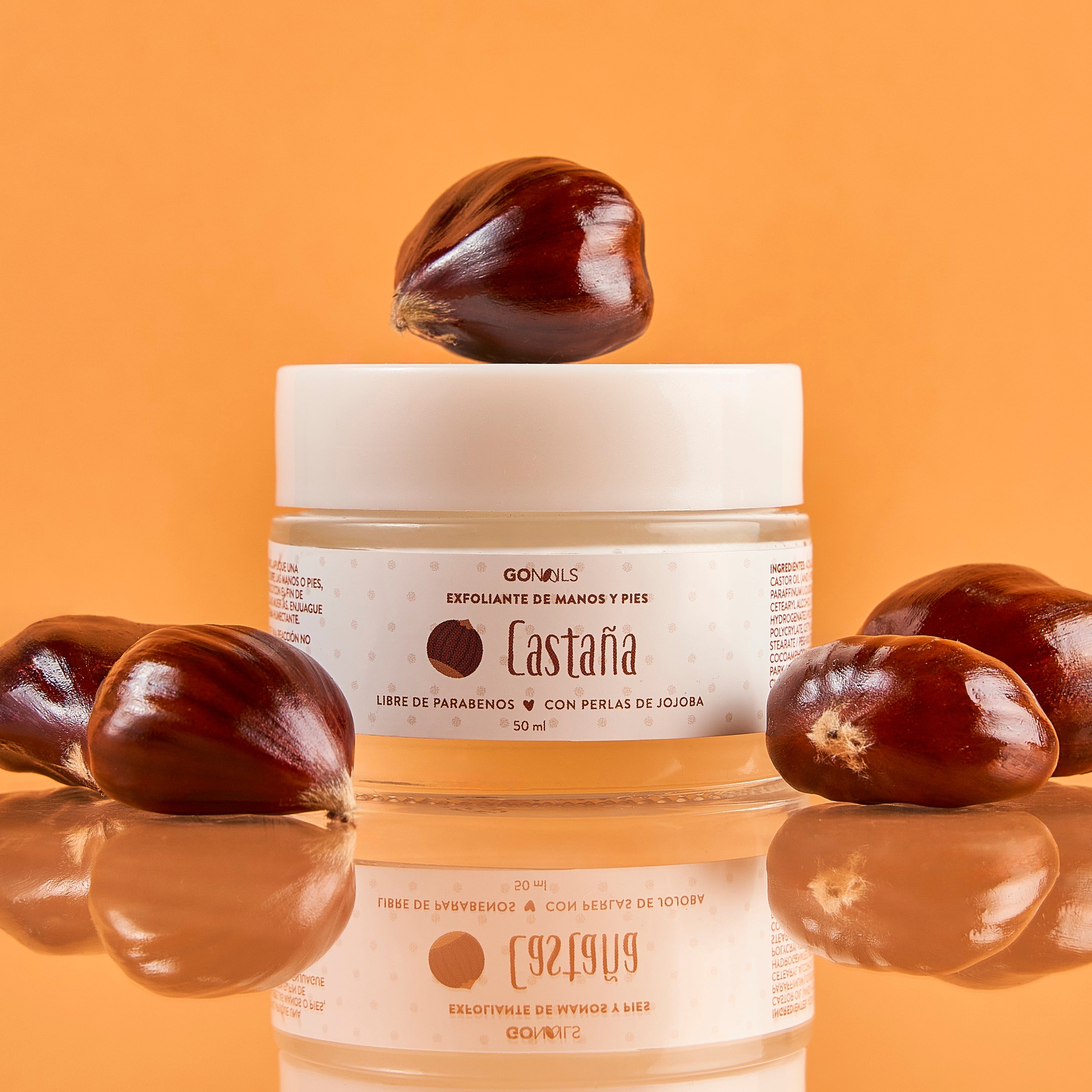 Exfoliante de Manos y pies 50 ml - Castaña