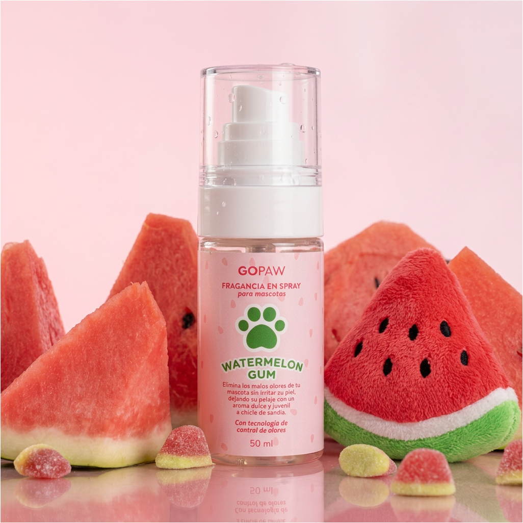 Fragancia para Mascotas Elimina Olores - Watermelon Gum 50 ml