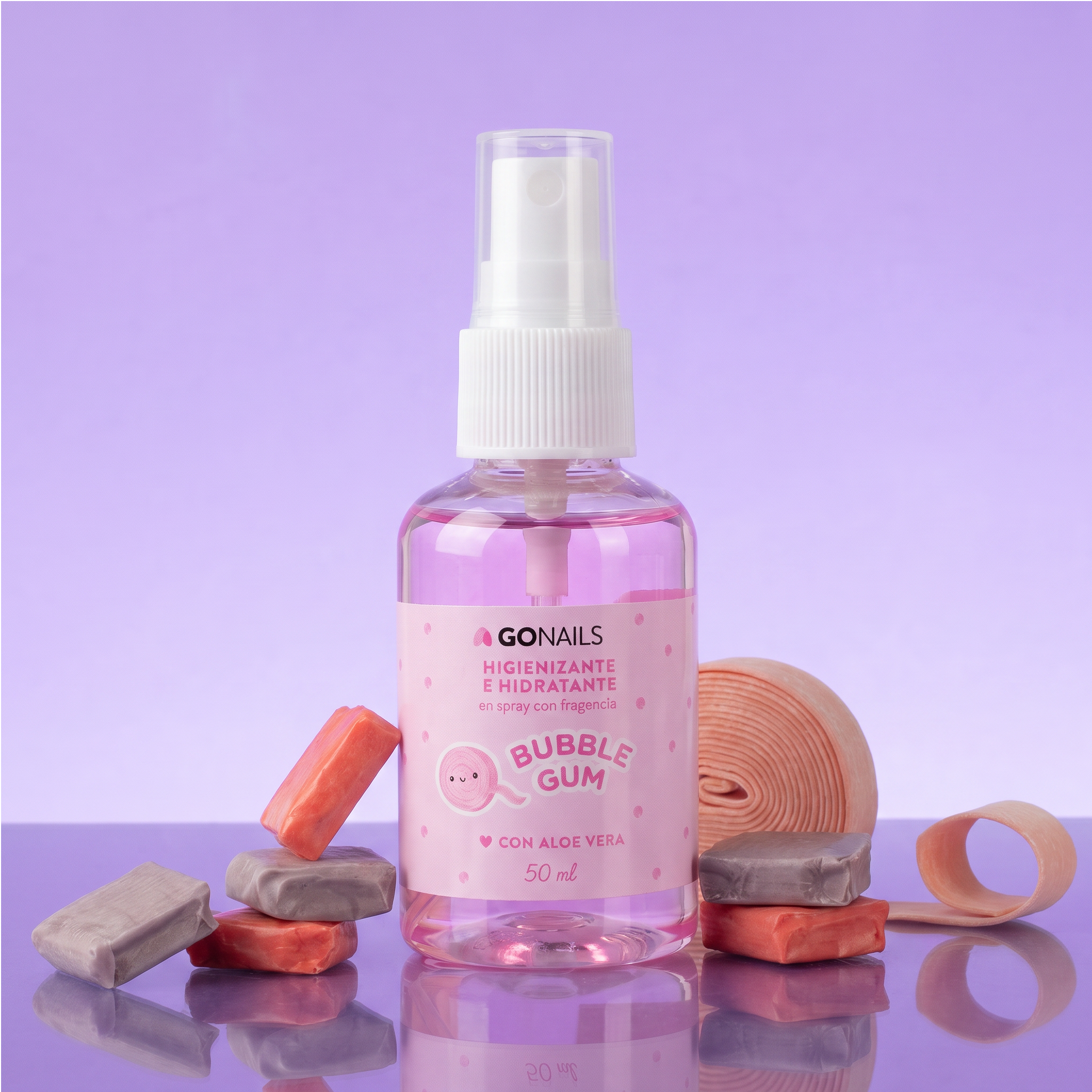 Higienizante de Manos y Pies 50 ml - Bubble Gum