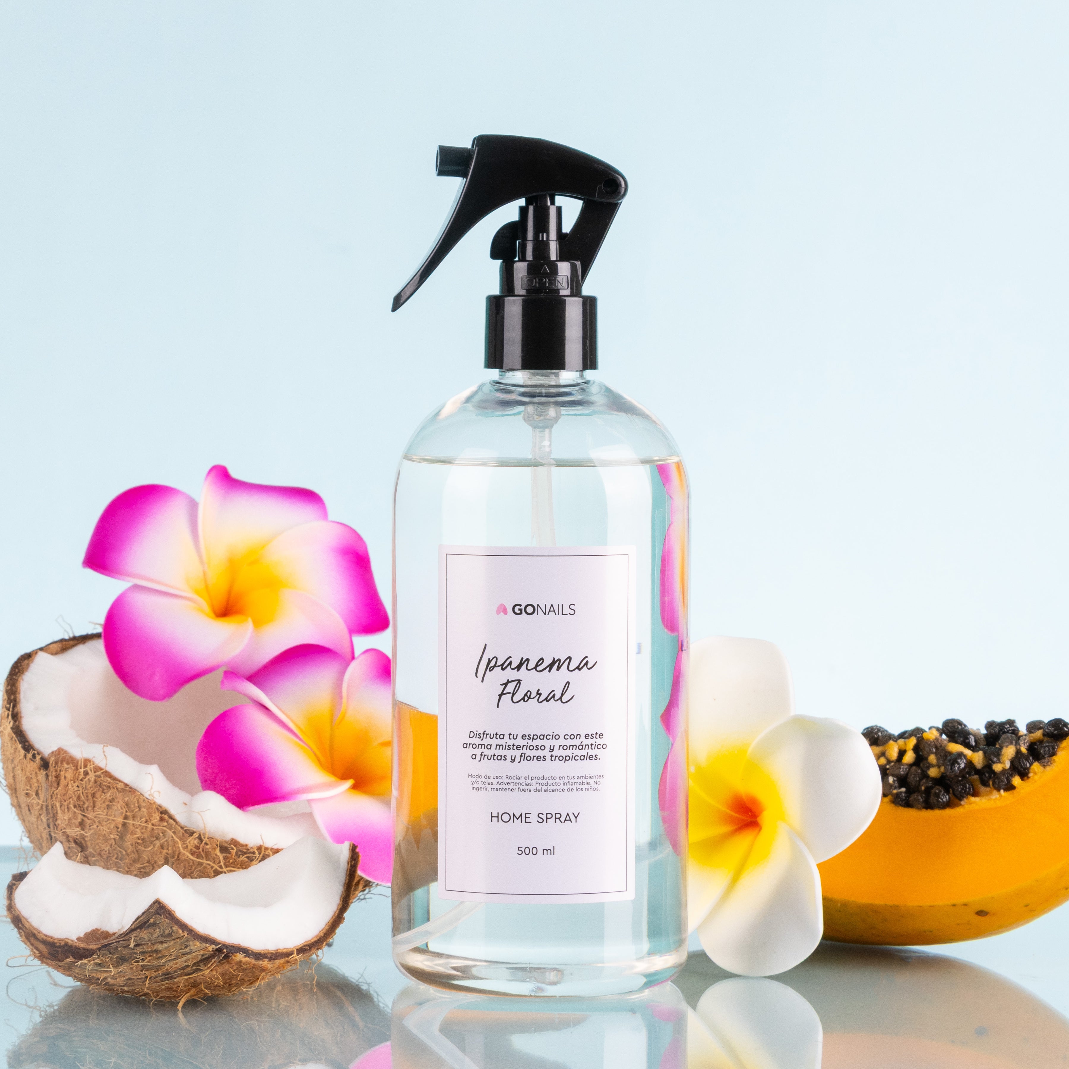 Home Spray - Ipanema Floral Go Nails – Ambientador en Spray para el Hogar