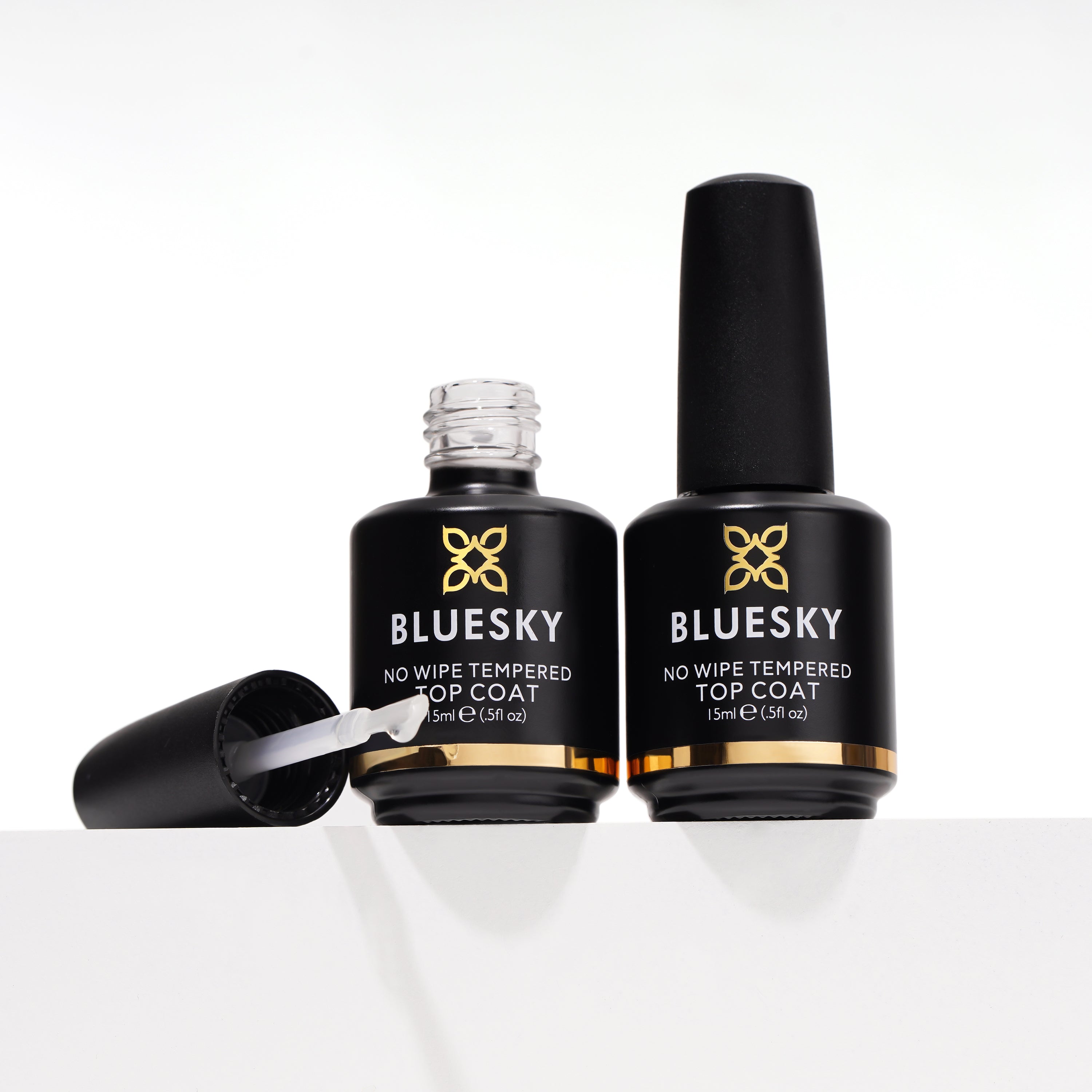 Esmalte Gel Top Coat Sin Capa de Inhibicion Templado