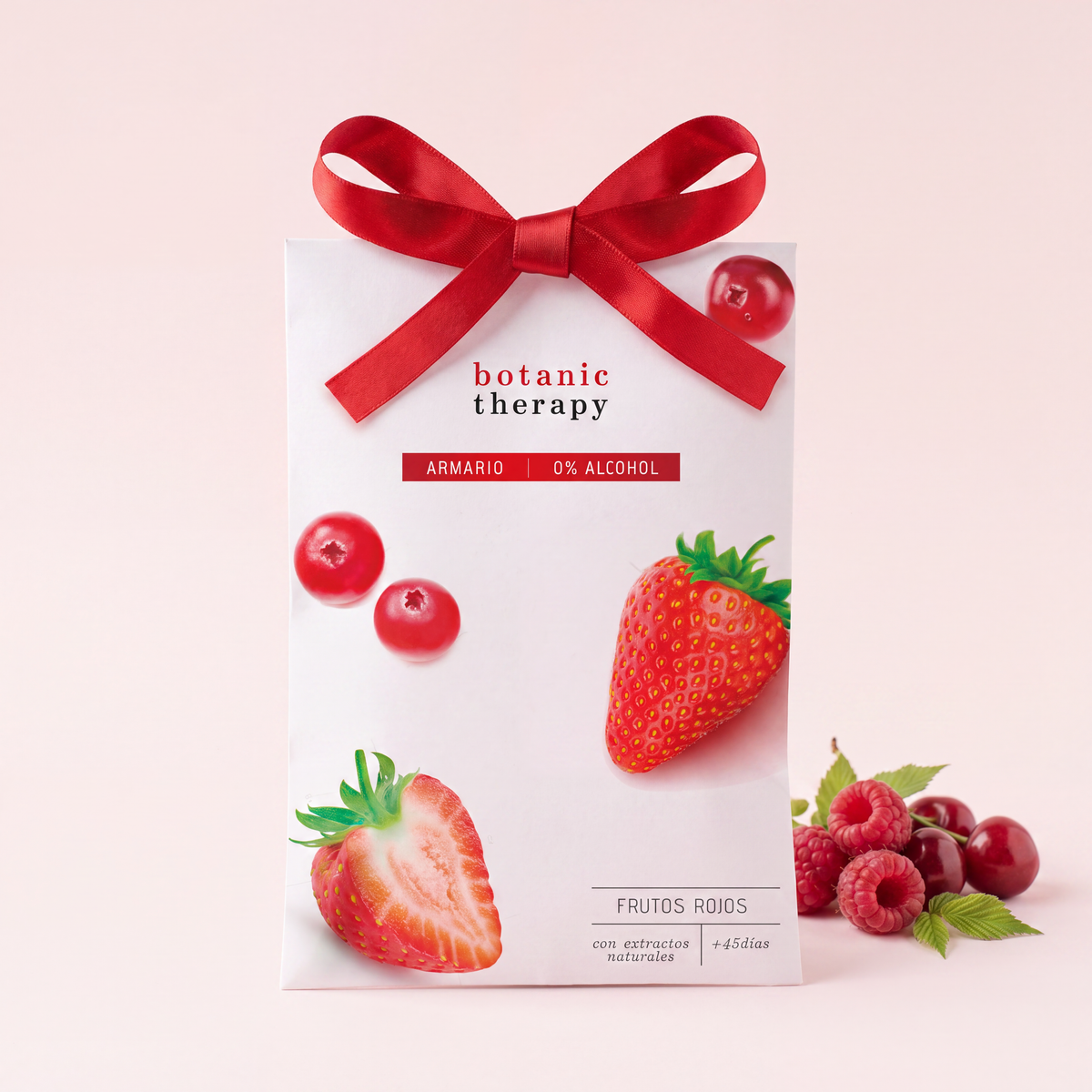 Sachet Armario Botanic Therapy · Frutos Rojos — Ambar