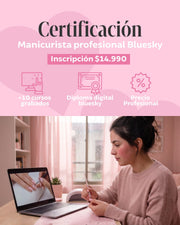 Certificación Manicurista Profesional Bluesky