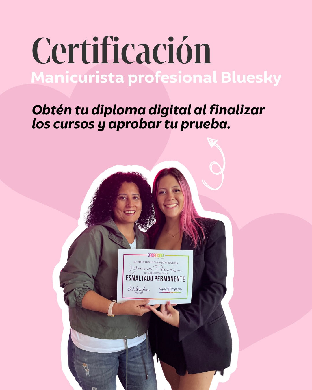 Certificación Manicurista Profesional Bluesky