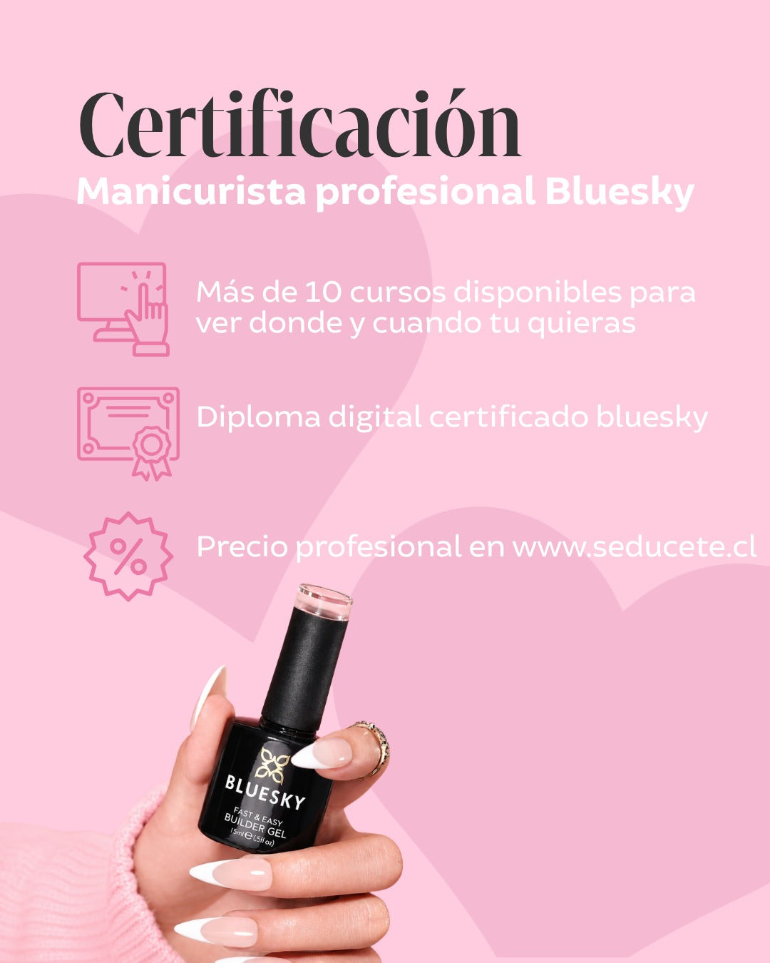Certificación Manicurista Profesional Bluesky