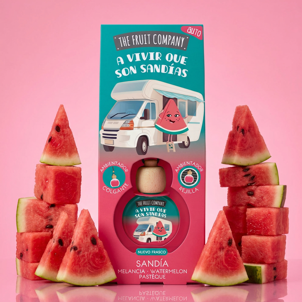 Ambientador para Auto Sandía 5 ml The Fruit Company