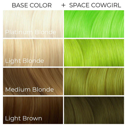 Tintura Fantasía Verde Claro - Space Cowgirl 236 ml