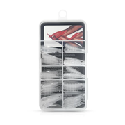 Tips Soft Gel Pequeños Forma Stiletto (100 UNIDADES)