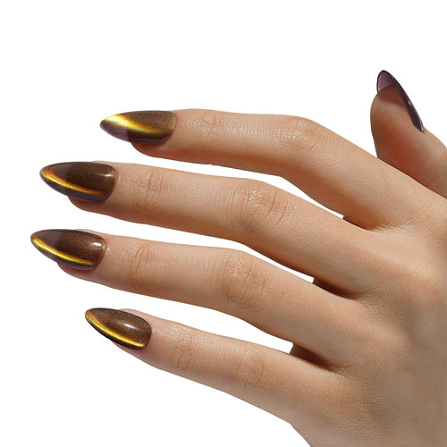 Esmalte Gel Colección Glowing Gem Ojo de Gato 5 ml