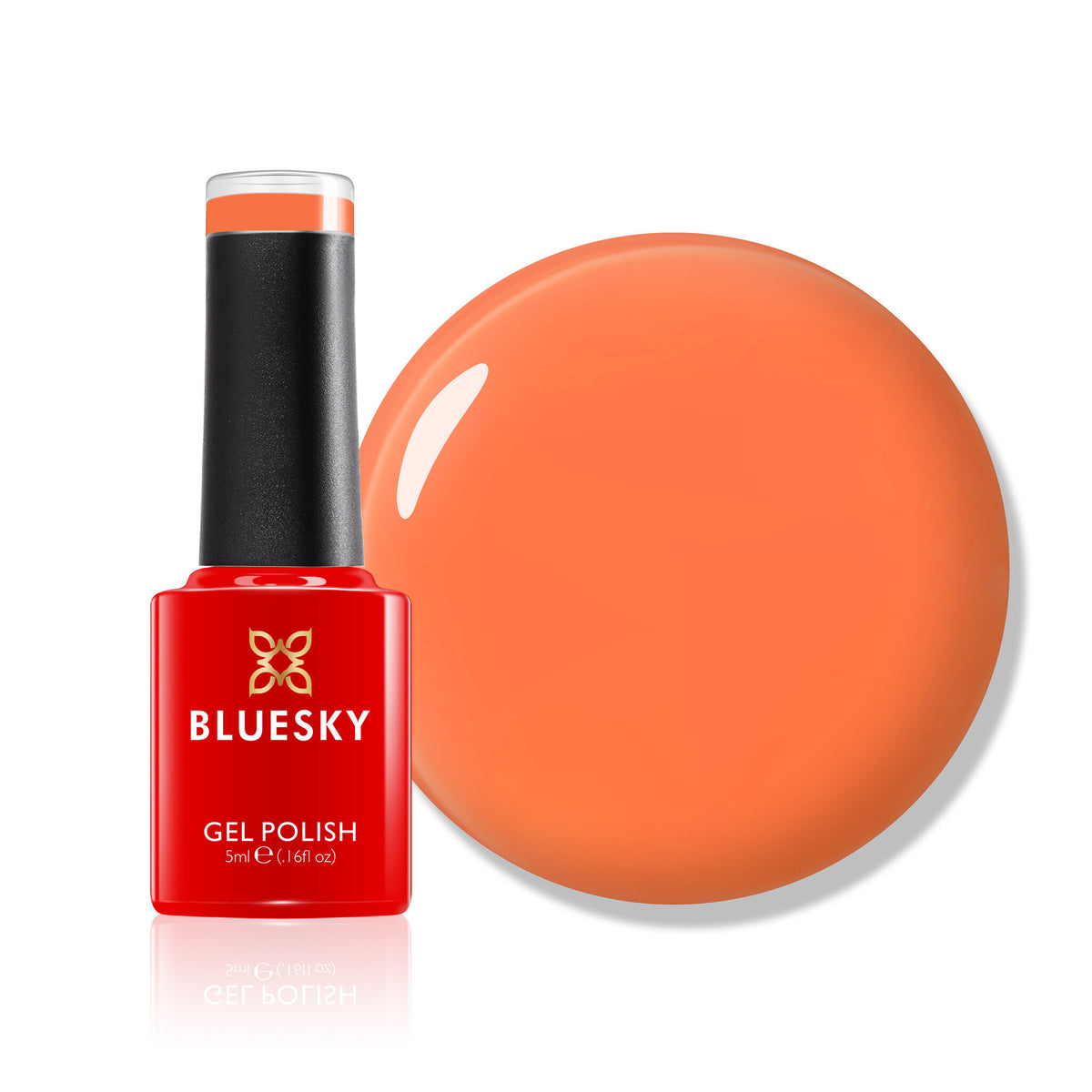 Esmalte Gel Bluesky 5 ml SS2613 Blaze Orange