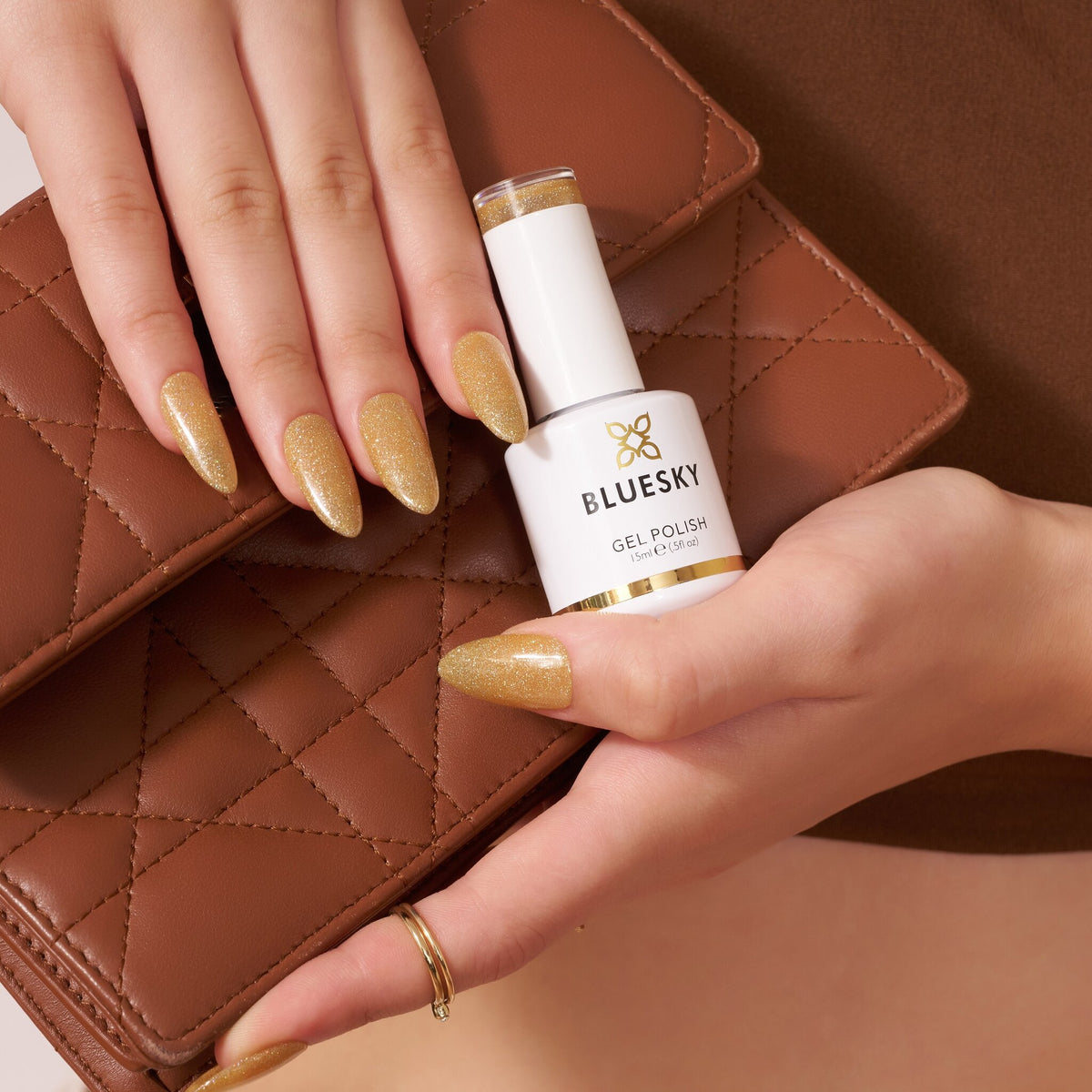 Esmalte Gel Bluesky 5 ml SS2614 Amber Shimmer