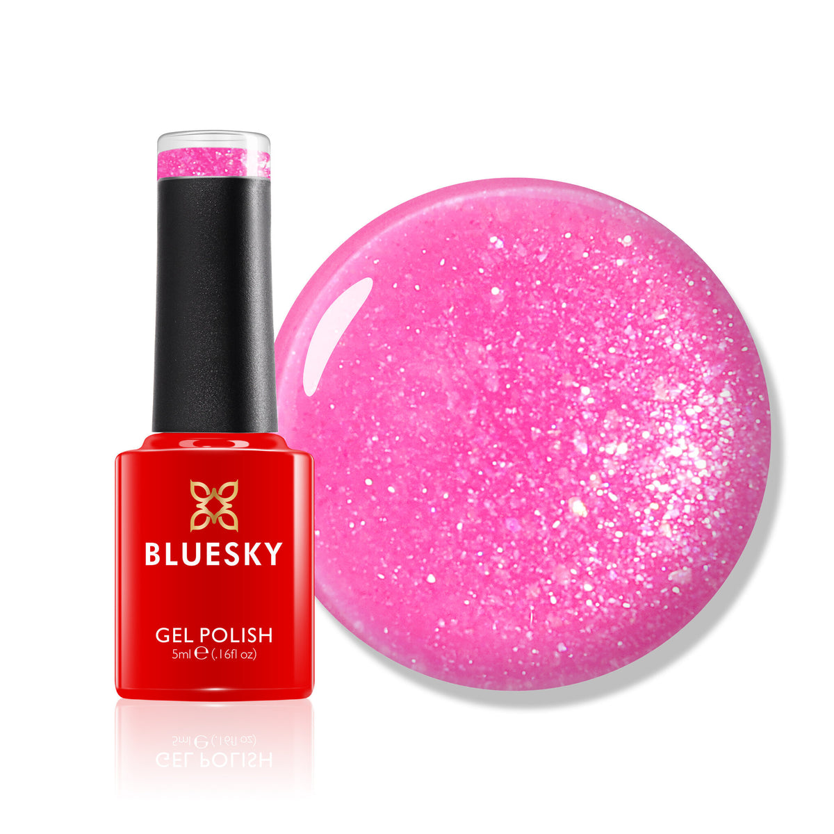 Esmalte Gel Bluesky 5 ml SS2624 Coral Shimmer