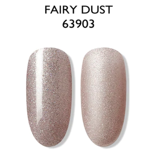 Esmalte gel 63903 Glitter Rosado Semi Holo