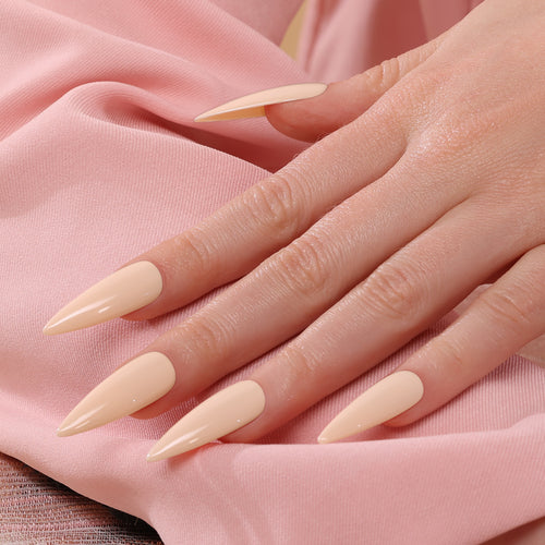 Esmalte Gel 80567 Nude Beige lechoso (base francesa)