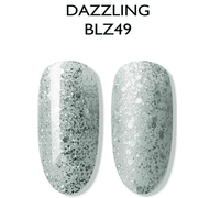 Esmalte Gel BLZ49 Verde Agua Glitter