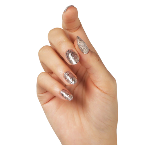 Esmalte Gel DC01 PLATEADO MIX GLITTERS (A51)