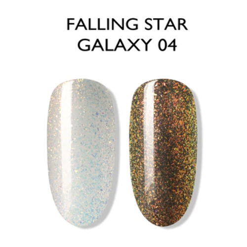 Esmalte Gel Colección Galaxy Glitter Transparente