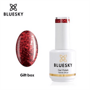 Esmalte Gel GIFTBOX - Glitter rojo