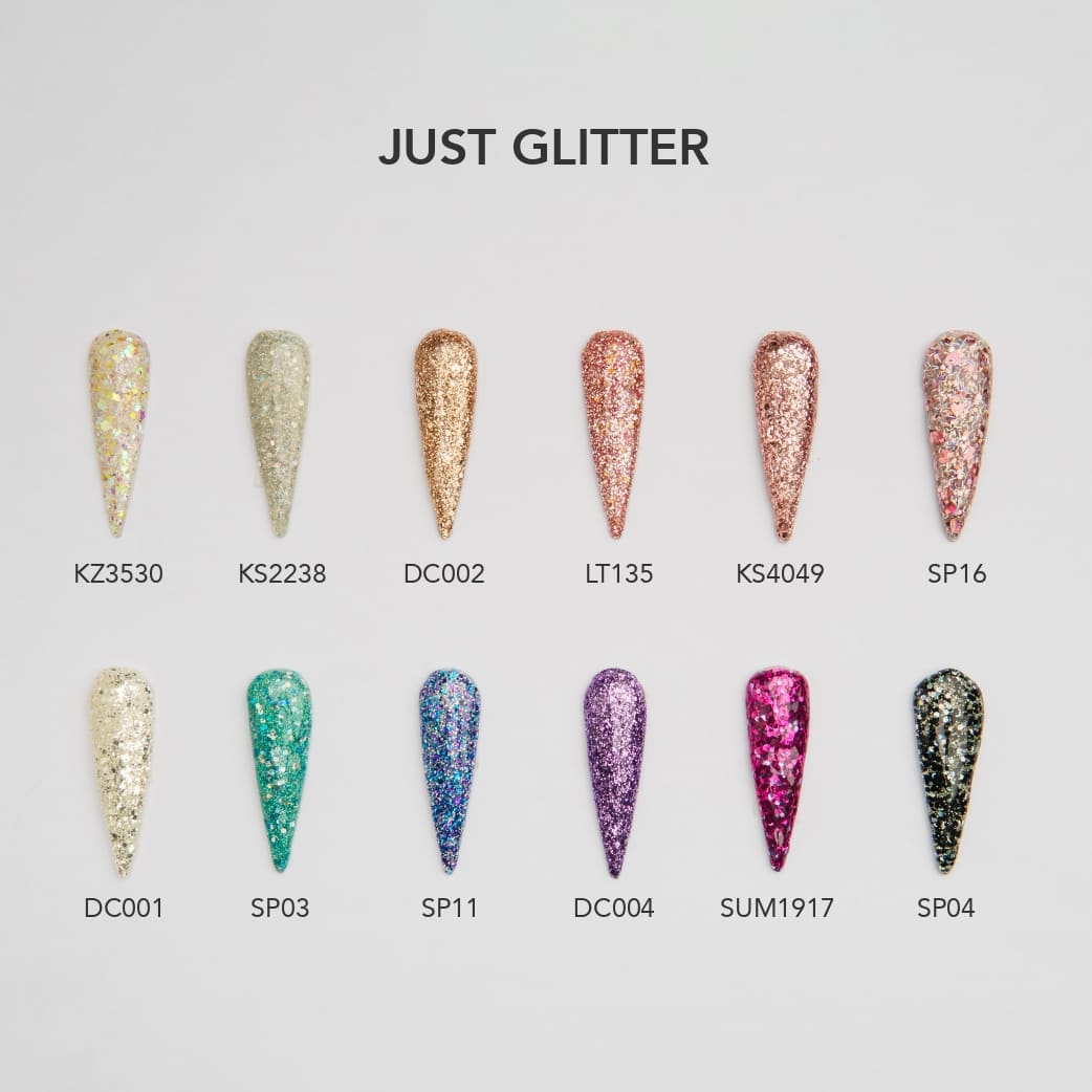ESMALTE GEL KS4049 ROSADO METALICO GLITTER